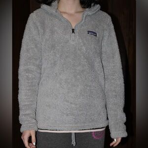 Patagonia Women's Sherpa Gray Quarter Zip